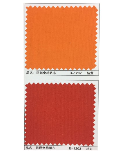 GZ-XNCG   阻燃全棉帆布   C100％   21+21*10  72*40 後面照